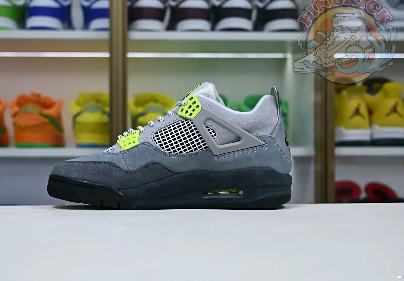 Jordan se'95neon retro Jordan Air 4 0420